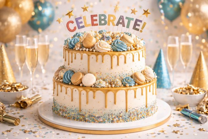 Торт для корпоративного праздника от Mango Кейтеринг в Набережных Челнах