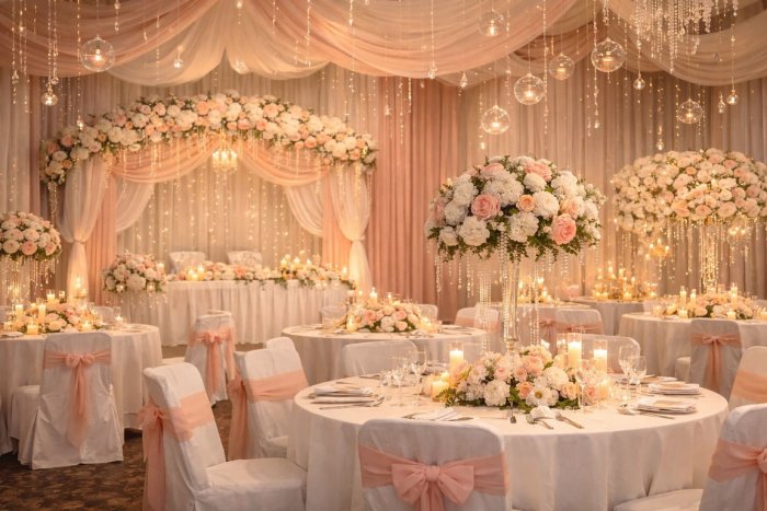 Украшение зала