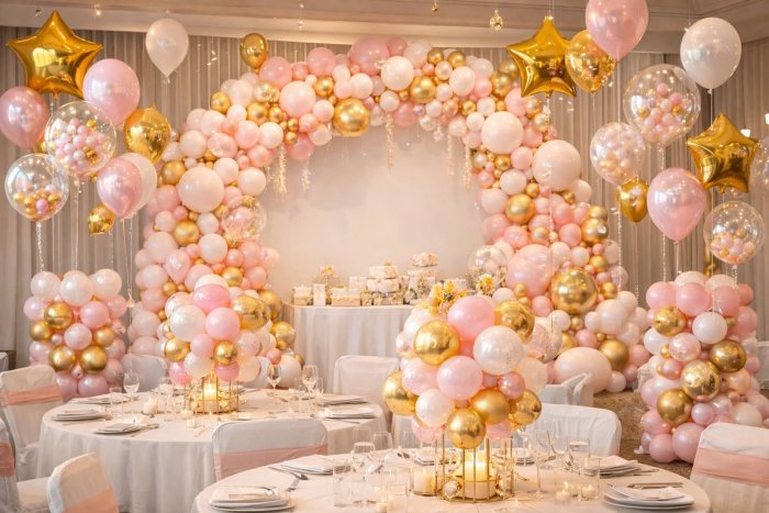 Оформление шарами от Mango Кейтеринг в Набережных Челнах